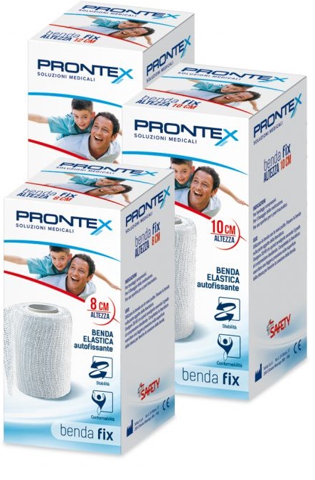 BENDA ELASTICA PRONTEX FIX AUTOFISSANTE 12 CM DI ALTEZZA PER4 METRI IN ESTENSIONE 1 PEZZO - FARMACIA33