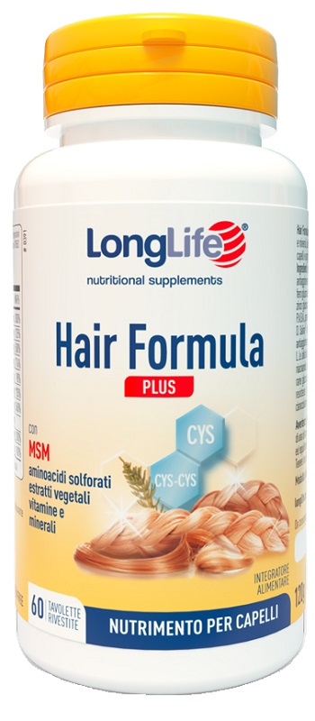 LONGLIFE HAIR FORMULA PLUS 60 TAVOLETTE - FARMACIA33