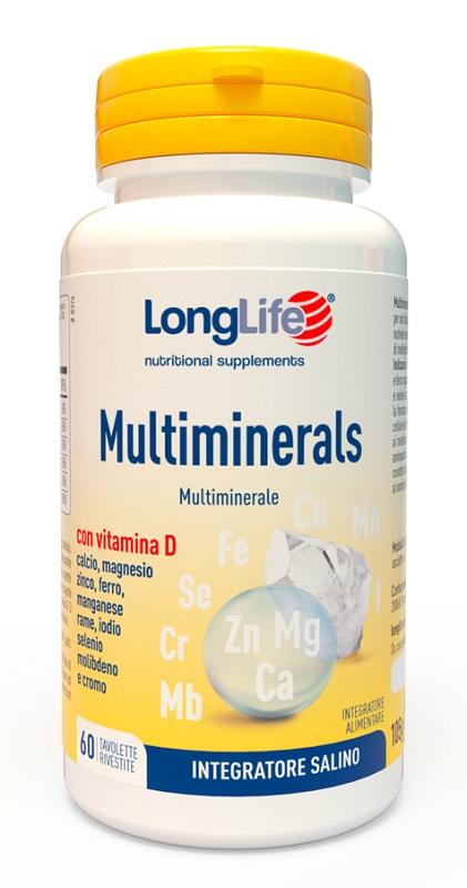 LONGLIFE MULTIMINERALS 60 TAVOLETTE - FARMACIA33