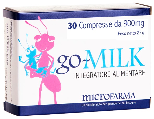 GO-MILK 30 COMPRESSE - FARMACIA33