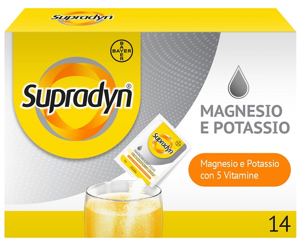 SUPRADYN MAGNESIO POTASSIO SENZA ZUCCHERO 14 BUSTINE 4 G - FARMACIA33