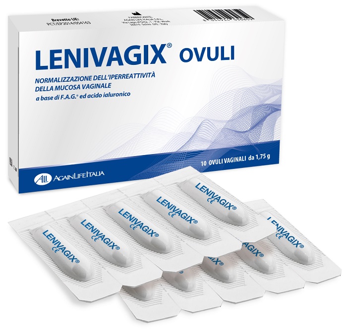 LENIVAGIX OVULI VAGINALI 10 PEZZI - FARMACIA33