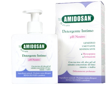 AMIDOSAN II NATURA DETERGENTE INTIMO PH NEUTRO 250 ML - FARMACIA33