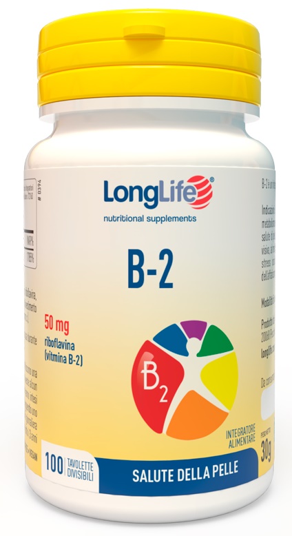 LONGLIFE B2 50 MG 100 TAVOLETTE DIVISIBILI - FARMACIA33