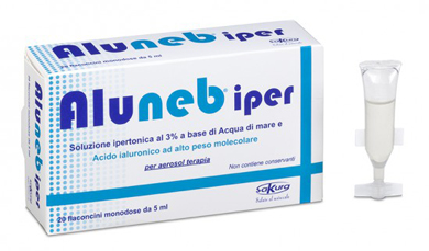 ALUNEB SOLUZIONE IPERTONICA 20 FLACONCINI MONODOSE DA 5 ML - FARMACIA33