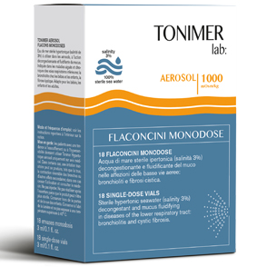 TONIMER LAB AEROSOL 18 FLACONCINI 3 ML MONODOSE - FARMACIA33