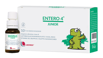 ENTERO 4 JUNIOR 10 FLACONCINI 8 ML - FARMACIA33