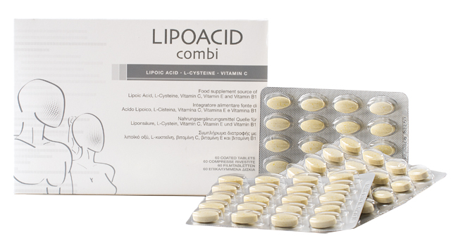 LIPOACID COMBI 60 CAPSULE - FARMACIA33