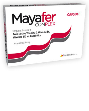 MAYAFER COMPLEX 20 CAPSULE BLISTER 10 G - FARMACIA33