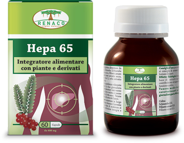 HEPA 65 60 CAPSULE FLACONE 28,8 G - FARMACIA33