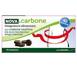 NOVA CARBONE VEGETALE 40 COMPRESSE - FARMACIA33