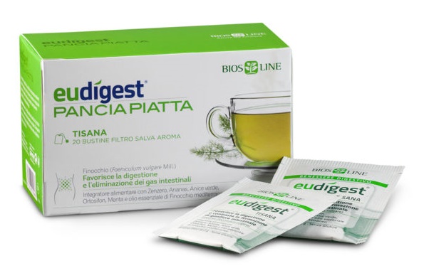 BIOSLINE EUDIGEST TISANA DOPOPASTO 20 BUSTE 40 G - FARMACIA33