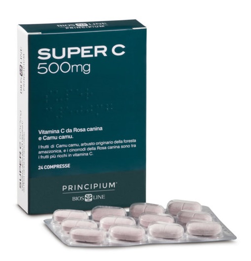 PRINCIPIUM SUPER C 500 24 COMPRESSE 24,2 G - FARMACIA33