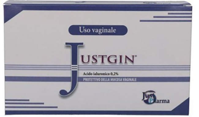 JUSTGIN PROTETTIVO MUCOSA VAGINALE ACIDO IALURONICO 4 FLACONI DA 30 ML - FARMACIA33