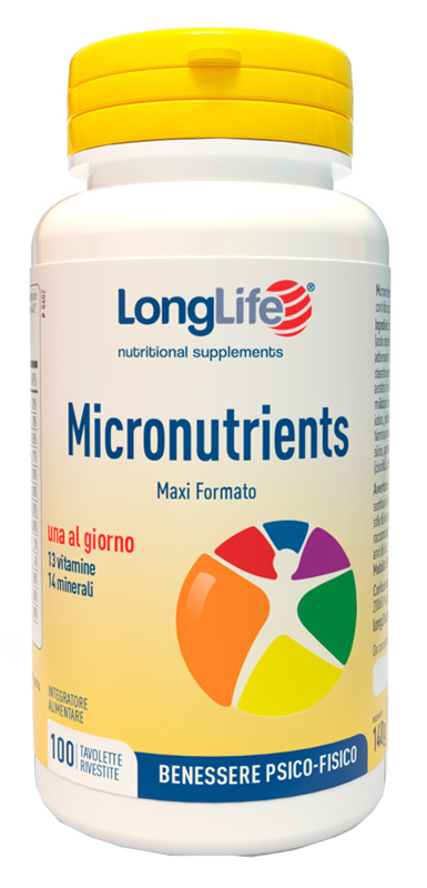 LONGLIFE MICRONUTRIENTS 100 TAVOLETTE - FARMACIA33
