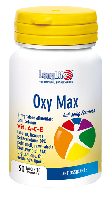 LONGLIFE OXY MAX 30 TAVOLETTE RIVESTITE - FARMACIA33