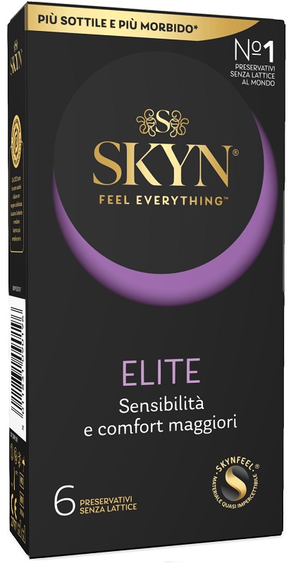 PROFILATTICO ANSELL AKUEL SKIN ELITE 6 PEZZI - FARMACIA33