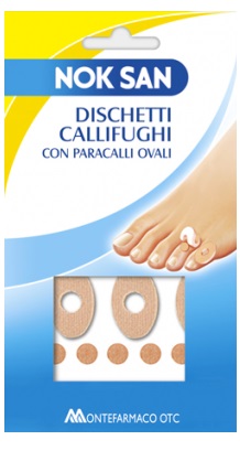 NOK SAN DISCHETTI CALLIFUGHI CON PARACALLI OVALI - FARMACIA33