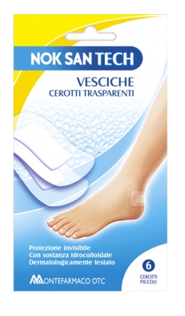 NOK SAN TECH CEROTTO VESCICALE PICCOLO 6 PEZZI - FARMACIA33