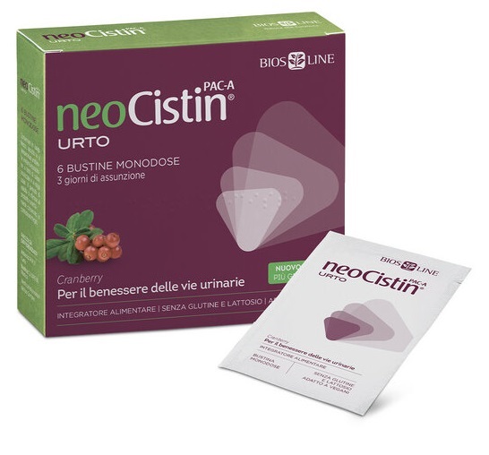 NEOCISTIN PAC A URTO 6 BUSTINE MONODOSE - FARMACIA33
