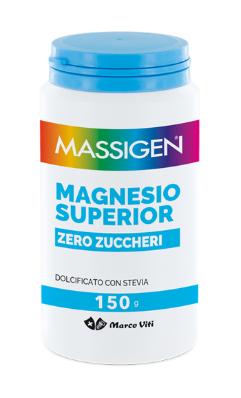 MASSIGEN MAGNESIO SUPERIOR ZERO ZUCCHERI 150 G - FARMACIA33