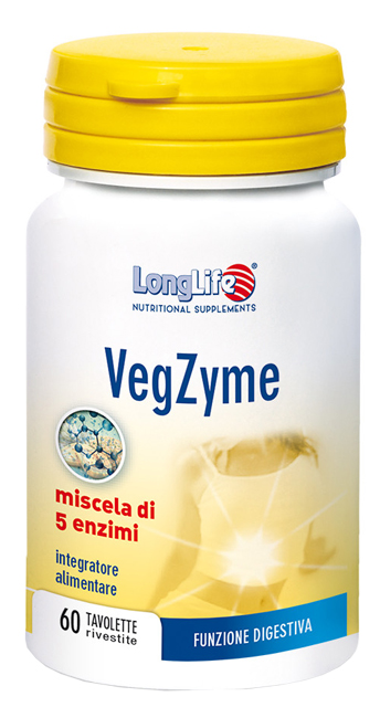LONGLIFE VEGZYME 60 TAVOLETTE - FARMACIA33