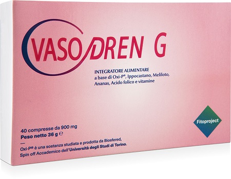 VASODREN G 40 COMPRESSE - FARMACIA33