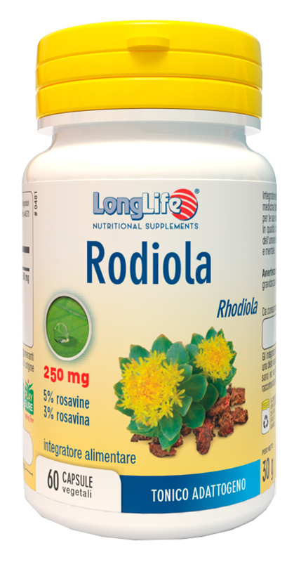 LONGLIFE RODIOLA 60 CAPSULE VEGETALI - FARMACIA33