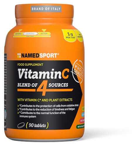 VITAMIN C 4 NATURAL BLEND 90 COMPRESSE - FARMACIA33