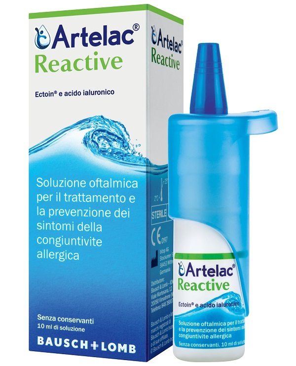 ARTELAC REACTIVE SOLUZIONE OFTALMICA MULTIDOSE FLACONE 10 ML - FARMACIA33