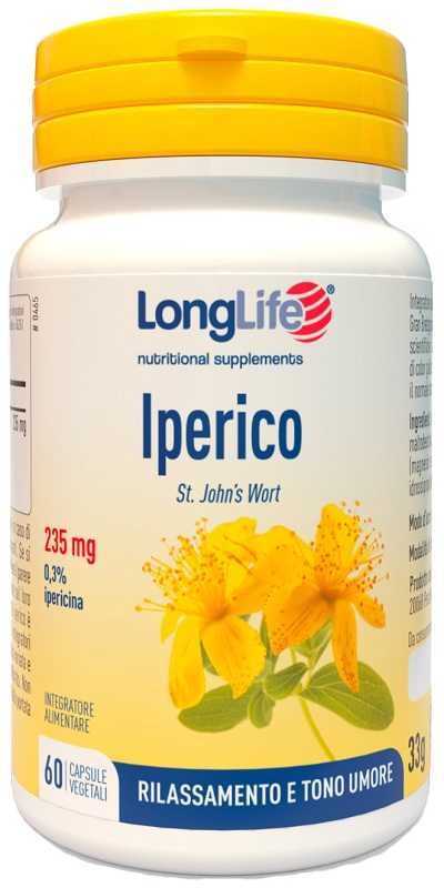 LONGLIFE IPERICO 60 CAPSULE VEGETALI - FARMACIA33