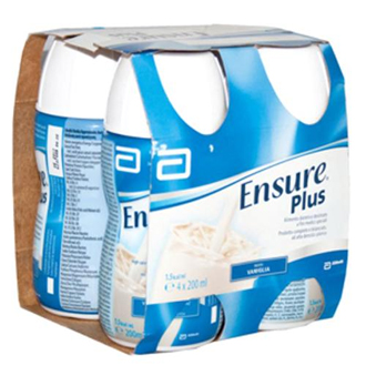 ENSURE PLUS VANIGLIA 4 BOTTIGLIE DA 200 ML - FARMACIA33