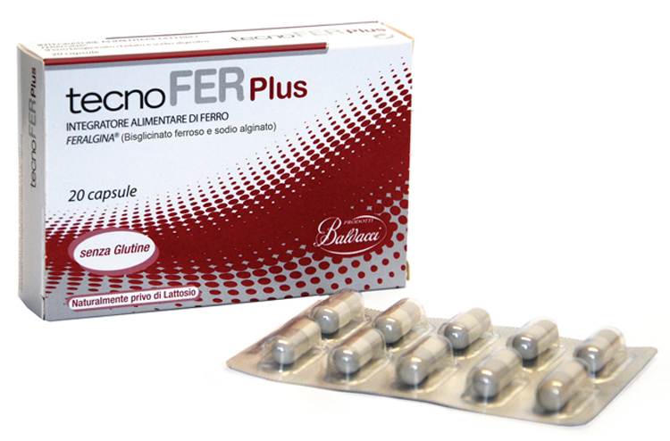 TECNOFER PLUS 20 CAPSULE - FARMACIA33