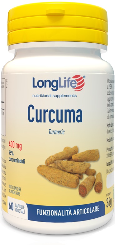 LONGLIFE CURCUMA 60 CAPSULE VEGETALI - FARMACIA33