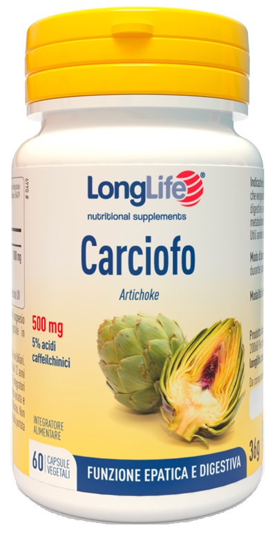 LONGLIFE CARCIOFO 60 CAPSULE VEGETALI - FARMACIA33