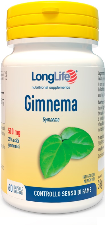 LONGLIFE GIMNEMA 60 CAPSULE VEGETALI - FARMACIA33
