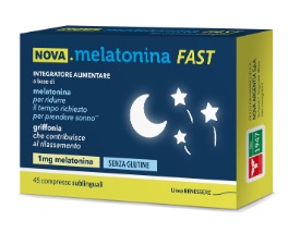 NOVA MELATONINA FAST 45 COMPRESSE 1MG DI MELATONINA - FARMACIA33