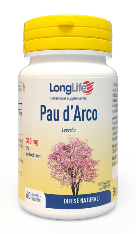 LONGLIFE PAU DARCO 60 CAPSULE VEGETALI - FARMACIA33
