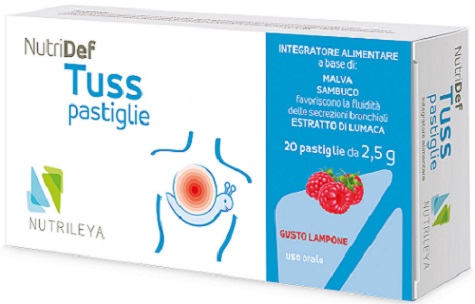 NUTRIDEF TUSS 20 PASTIGLIE LAMPONE - FARMACIA33