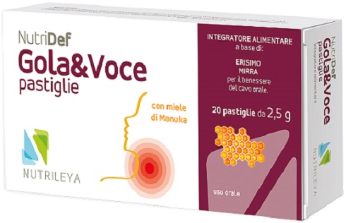 NUTRIDEF GOLA & VOCE MIELE 20 PASTIGLIE - FARMACIA33