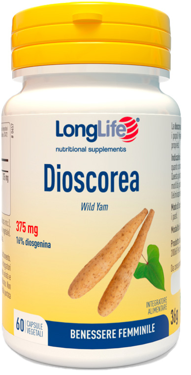 LONGLIFE DIOSCOREA 60 CAPSULE - FARMACIA33