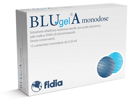BLU GEL A MONODOSE GOCCE OCULARI 15 CONTENITORI MONODOSE - FARMACIA33