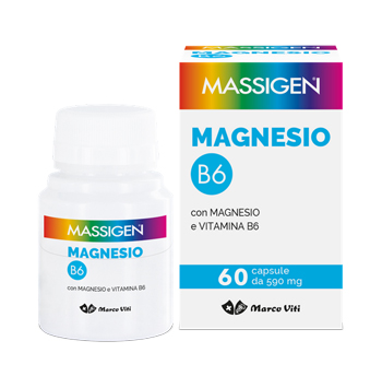 MASSIGEN MAGNESIO B6 60 CAPSULE - FARMACIA33