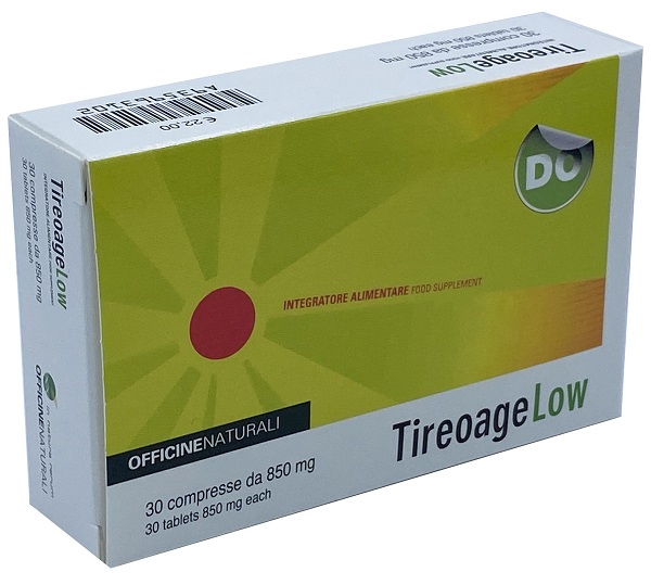 TIREOAGE LOW 30 COMPRESSE 850 MG - FARMACIA33
