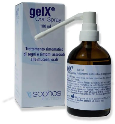 GEL SPRAY ORALE PER TRATTAMENTO SINTOMATICO SEGNI E SINTOMI ASSOCIATI ALLE MUCOSITI ORALI - FARMACIA33