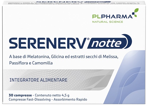 SERENERV NOTTE 40 COMPRESSE 0,8 MG - FARMACIA33
