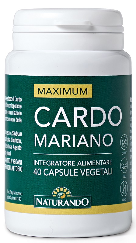 MAXIMUM CARDO MARIANO 40 CAPSULE - FARMACIA33