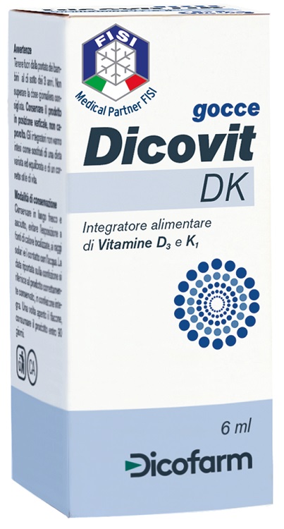 DICOVIT DK GOCCE 6 ML - FARMACIA33