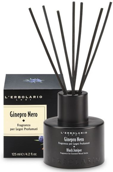 GINEPRO NERO FRAGRANZA LEGNI PROFUMATI CON BASTONCINI 125 ML - FARMACIA33