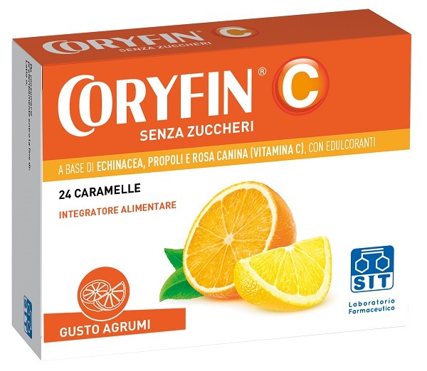 CORYFIN C SENZA ZUCCHERO AGRUMI 48 G - FARMACIA33